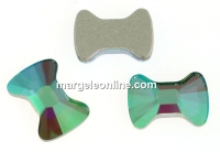 Swarovski, bowtie cabochon, paradise shine, 12mm - x1