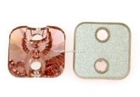 Swarovski, link, blush rose, 10mm - x2