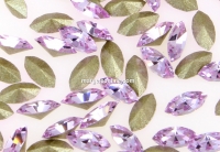 Swarovski navette, fancy chaton, violet, 4mm - x10