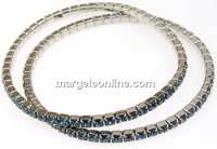 1088 Swarovski Montana bracelet, rhodium plated, 18cm - x1