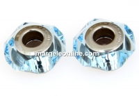 Swarovski, becharmed fortune aquamarine, 14mm - x1