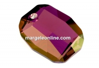 Swarovski, graphic pendant, lilac shadow, 38mm - x1