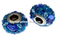 Swarovski, becharmed pave, blue - x1