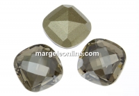 Swarovski, rivoli cabochon, satin, 12x12mm - x1