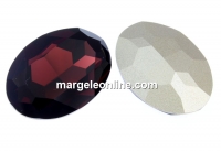 Swarovski, rivoli cabochon, burgundy, 30mm - x1