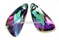 Swarovski, wing pendant, vitrail light intens, 27mm - x1