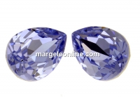 Swarovski drop fancy, provance lavander, 14x10mm - x1