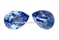 Swarovski drop fancy, light sapphire, 14x10mm - x1