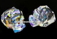 Swarovski, Panther bead, aurora borealis, 14mm - x1