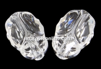 Swarovski, scarabeus bead aurore crystal, 12mm - x1