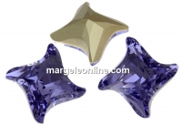 Swarovski, fancy rivoli Twister, tanzanite, 17mm - x1