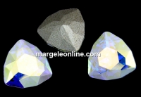 Swarovski, fancy rivoli Trilliant, aurore boreale, 12mm - x1