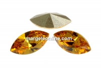 Swarovski navette, fancy chaton, sunflower, 6mm - x6