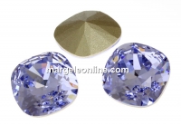 Swarovski, square fancy, provence lavander, 12mm - x1