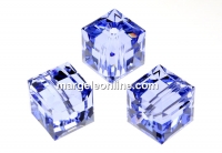 Swarovski, cube bead, provence lavander, 8mm - x1