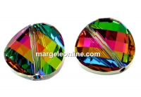 Swarovski, twist bead, vitrail medium, 14mm - x1