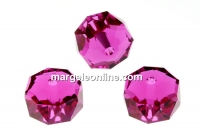 Swarovski, rondelle bead, fuchsia, 8mm - x2