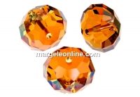 Swarovski, briolette bead, copper, 8mm - x2