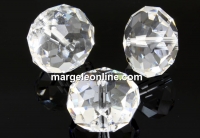 Swarovski, briolette bead, crystal, 8mm - x2