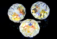 Swarovski, briolette bead LH, aurora borealis, 12mm - x1