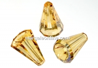 Swarovski, Artemis cone bead, golden shadow, 12.5x10mm - x1