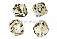 Swarovski, graphic cube bead, silver shade, 8mm - x1