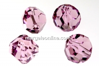 Swarovski, graphic cube bead, light amethyst, 8mm - x1