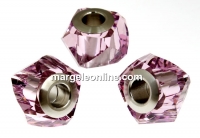 Swarovski, becharmed helix, light amethyst, 14mm - x1