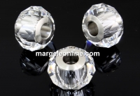 Swarovski, becharmed briolette, crystal, 14mm - x1