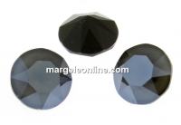 Swarovski, chaton SS39, dark grey, 8mm - x2