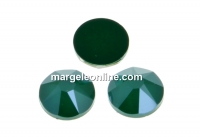 Swarovski rhinestone ss30, royal green, 6mm - x4