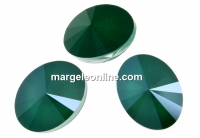 Swarovski, oval fancy, royal green, 8x6mm - x4