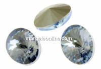 Swarovski, fancy oval, blue shade, 8x6mm - x4