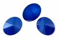 Swarovski, oval fancy, royal blue, 8x6mm - x4