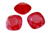 Swarovski, square fancy, royal red, 12mm - x1