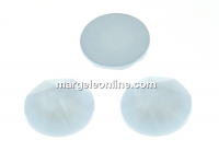 Swarovski, SS30 cabochon, powder blue, 6mm - x4