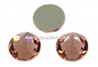 Swarovski, cabochon SS30, blush rose, 6mm - x4