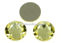 Swarovski, SS30 cabochon, jonquil, 6mm - x4