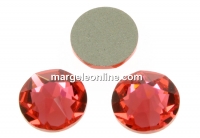 Swarovski, SS30 cabochon, padparadscha, 6mm - x4