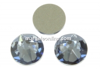 Swarovski, SS30 cabochon, blue shade, 6mm - x4