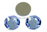 Swarovski, SS30 cabochon, light sapphire, 6mm - x4