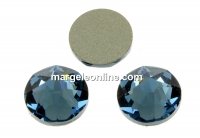 Swarovski, SS30 cabochon, denim blue, 6mm - x4