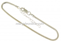 Bracelet for Swarovski Becharmed, 925 silver, 18+4cm - x1