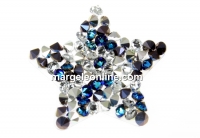 Swarovski, cabo. f. rocks, jet berm. blue comet arg. light, 22mm - x1