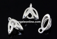 Extension system for pendants, 925 silver, 10mm - x1