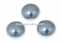 Swarovski, crystal pearl cabochon, light blue, 10mm - x2