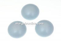 Swarovski, crystal pearl cabochon, pastel blue, 8mm - x2