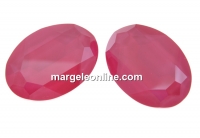 Swarovski, rivoli cabochon, peony pink, 30mm - x1