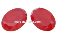 Swarovski, rivoli cabochon, royal red, 30mm - x1