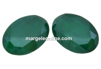 Swarovski, rivoli cabochon, royal green, 30mm - x1